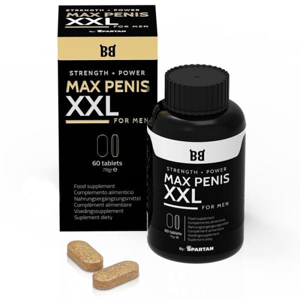BLACKBULL BY SPARTAN - MAX PENIS XXL STRENGTH + POWER FOR MEN 60 TABLETS 3